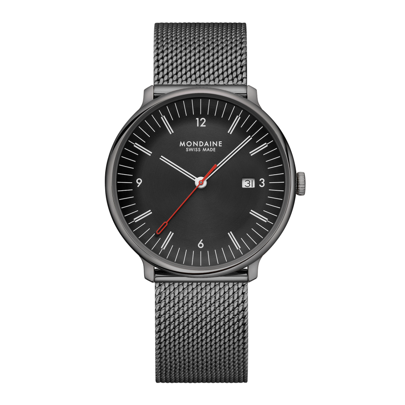 Mondaine Horloge Doppio MLE.41220.SM (41mm) - 25003