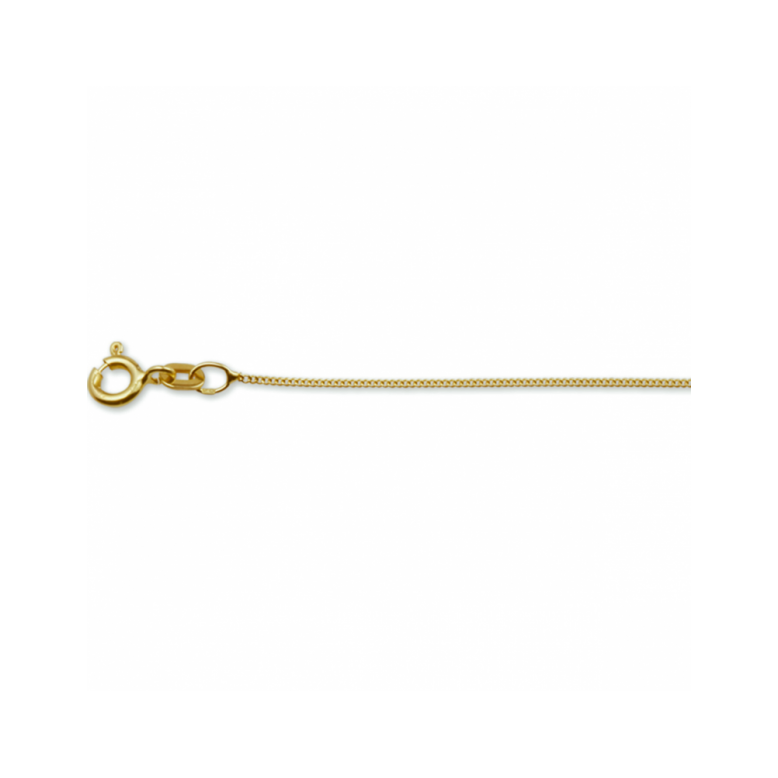 Collier, 14krt.goud gourmet 0,8mm. (lengte: 50cm.) - 24991
