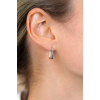 Zinzi Oorringen, Model ZIO2221 rechthoek (15x2mm.) - 25022 Zinzi Oorringen, Model ZIO2221 rechthoek (15x2mm.) - 25022