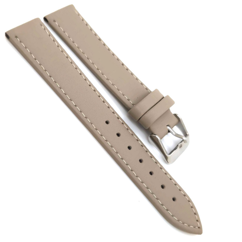 Horlogeband 12mm Beige (Zandkleur) - 25028