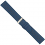 Horlogeband 20mm Blauw Saffiano leer - 25039