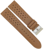 Horlogeband 20mm Licht Bruin Saffiano leer - 25041