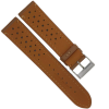 Horlogeband 20mm Licht Bruin Saffiano leer - 25041