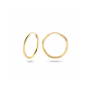 Oorringen, 14krt.goud (20x1,5mm.) - 25097