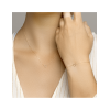 Armband, 14krt.goud met hart (16-18cm.) - 25073 Armband, 14krt.goud met hart (16-18cm.) - 25073