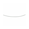 Collier, 14krt.witgoud anker schakel 1,2mm. (lengte: 42cm.) - 24028