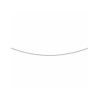 Collier, 14krt.witgoud ankerschakel 0,8mm.(lengte: 41-45cm.) - 22523
