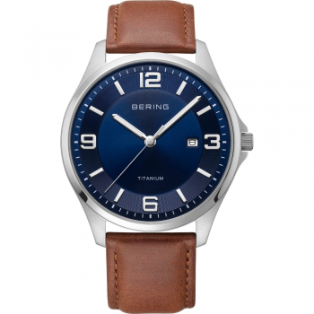 Bering Herenhorloge, 16040-507 Titanium - 25076