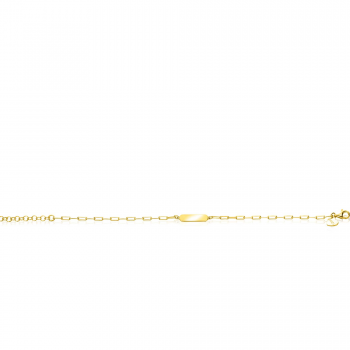 ZINZI Armband, model ZIA2530G graveerbaar (lengte verstelbaar: 17-20cm.) - 25106