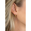 Zinzi Oorringen, model ZIO2556G (16,5x4mm.) - 25107 Zinzi Oorringen, model ZIO2556G (16,5x4mm.) - 25107