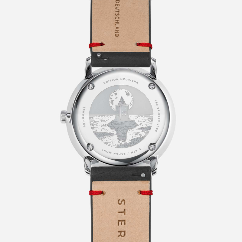 Sternglas Naos Moonphase quartz horloge - S01-NMN03-VI29 - 25119