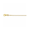 Collier, 9 karaat gourmette 1,4 mm. (lengte: 50cm.) - 24049