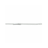 Graveerarmband, zilver gourmette (lengte 19cm.) - 24101