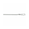 Collier, vossestaart 2,5mm. (lengte: 45cm.) - 24083