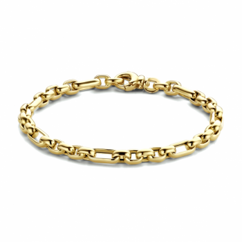 14 karaat geelgouden ankerarmband 4,8 mm - 19 cm