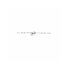 Collier, zilver gerhodineerd paperclip  45 cm - 23701
