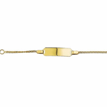 Graveerarmband, 14krt. goud (verstelbaar: 11-13cm. vanaf 1jaar) - 24996