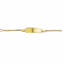 Graveerarmband, 14krt. goud (verstelbaar: 11-13cm. vanaf 1jaar) - 24996