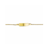 Graveerarmband, 9 karaat (verstelbaar: 9-11cm.-baby) - 24754