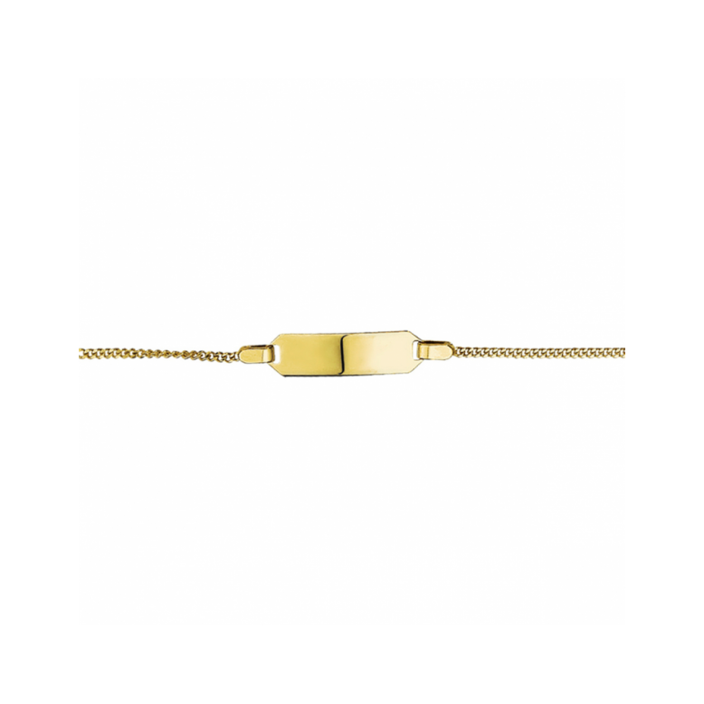 Graveerarmband, 9 karaat (verstelbaar: 9-11cm.-baby) - 24754