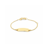 Graveerarmband, 9 karaat (verstelbaar: 9-11cm.-baby) - 24754
