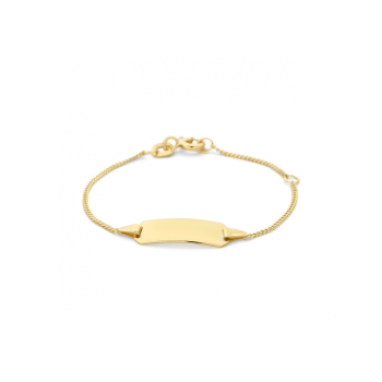 Graveerarmband, 9 karaat (verstelbaar: 9-11cm.-baby) - 24754