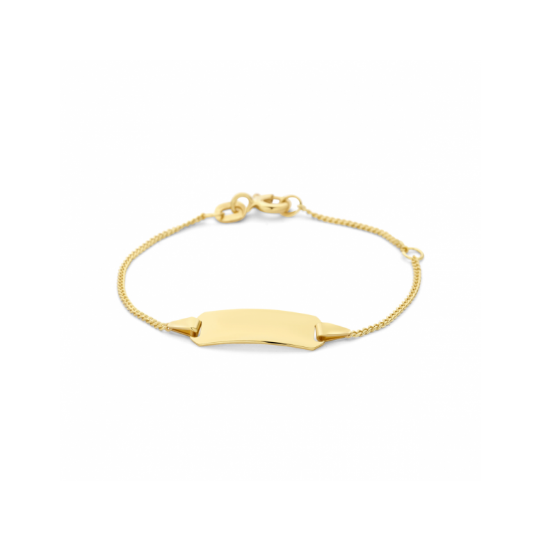 Graveerarmband, 9 karaat (verstelbaar: 9-11cm.-baby) - 24754