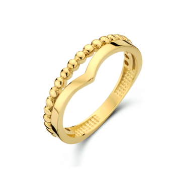 Ring, 14krt.goud (maat16,5) - 22734