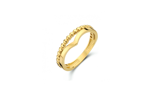 HC Ring, 14krt.goud (maat16,5) - 22734