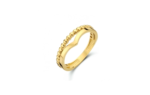 Ring, 14krt.goud (maat16,5) - 22734