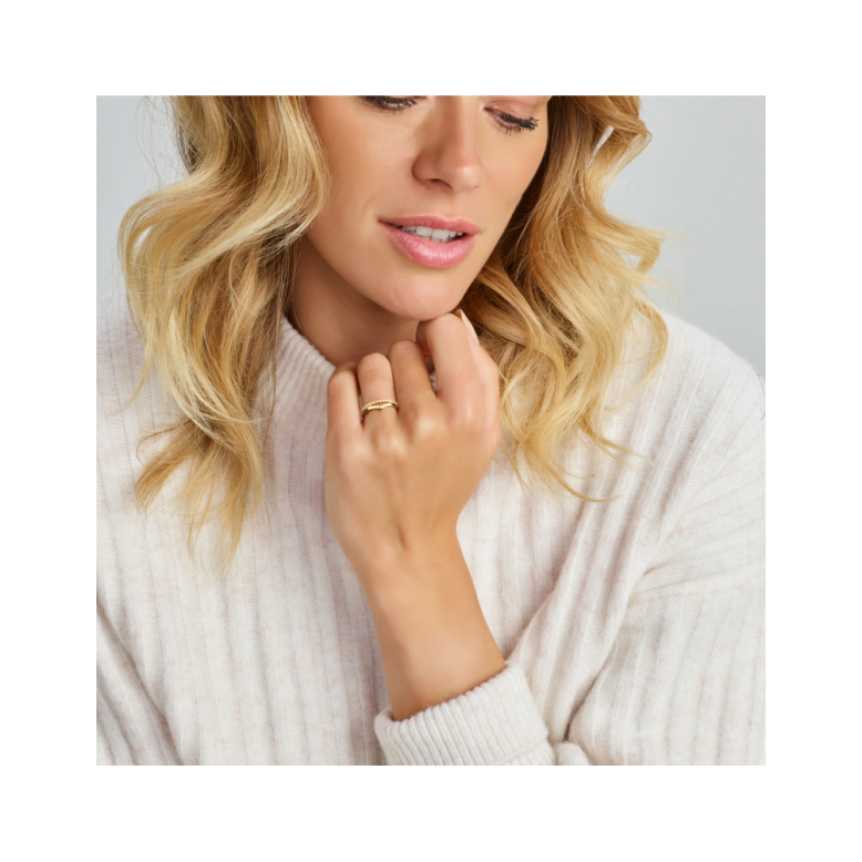 Ring, 14krt.goud (maat16,5) - 22734