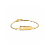Graveerarmband, 14krt. goud (verstelbaar: 11-13cm.>vanaf 1jaar) - 22447
