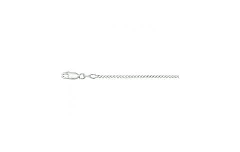 HC Collier, zilver gourmet (lengte 70cm.) - 23649