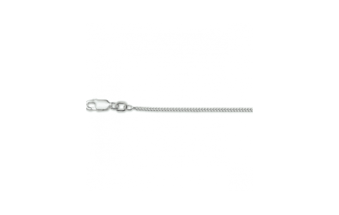 HC Collier, zilver gourmette 1,4mm. (lengte: 60cm.) - 24153