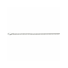 Collier, zilver gerhodineerd ankerschakel (lengte: 80cm.) - 24084