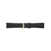 Horlogeband 22mm Zwart Krokodillenprint - 24467
