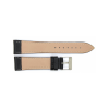 Horlogeband 22mm Zwart Krokodillenprint - 24467