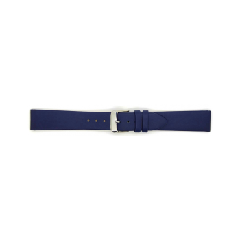 Horlogeband 18mm, Marine Blauw - 23147