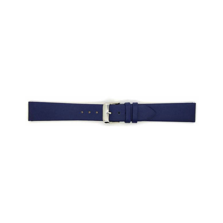 Horlogeband 18mm, Marine Blauw - 23147