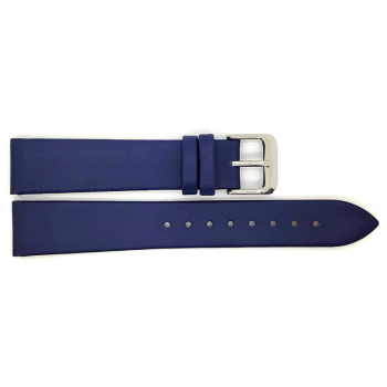 Horlogeband 18mm, Marine Blauw - 23147
