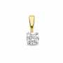 Hanger, 14krt.goud met diamant 0,15ct. - 24913