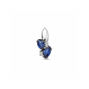 Hanger, 14krt.witgoud met saffier en diamant totaal 0.02ct h p1 13 mm - 24615