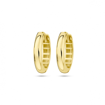 Oorringen, 14krt.goud (14,5x3mm.) - 24133 Oorringen, 14krt.goud (14,5x3mm.) - 24133