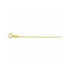 Collier, zilver verguld ankerschakel  (41-45cm.) - 23425
