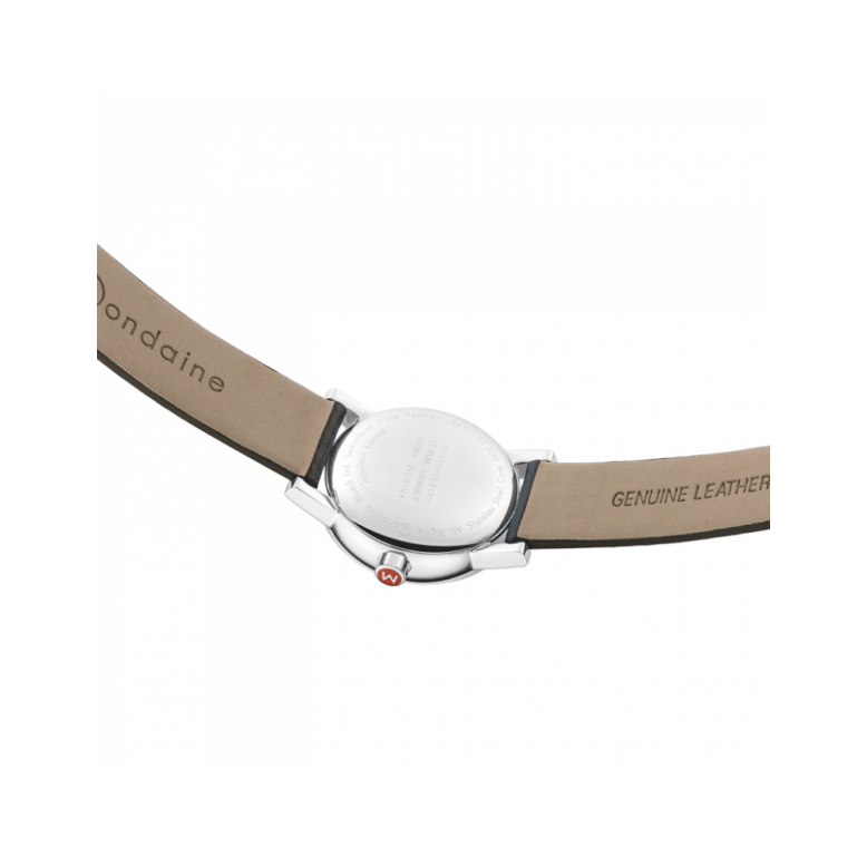Mondaine Evo2 MSE.30110.LB - Polshorloge - Leer - Zwart -30 mm - 24433