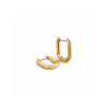 Boccia Oorringen, titanium/verguld model 05060-02 ovaal 12x15mm. - 24705 Boccia Oorringen, titanium/verguld model 05060-02 ovaal 12x15mm. - 24705
