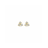 Oorknoppen, 14krt.goud met zirkonia - 23416