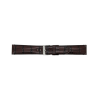 Horlogeband 18mm Bruin Krokodillenprint - 23433