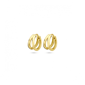 Oorringen, zilver verguld (12,5 mm.) - 24590
