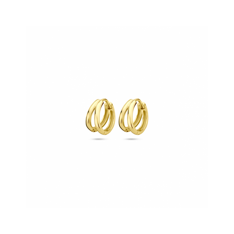 Oorringen, zilver verguld (12,5 mm.) - 24590